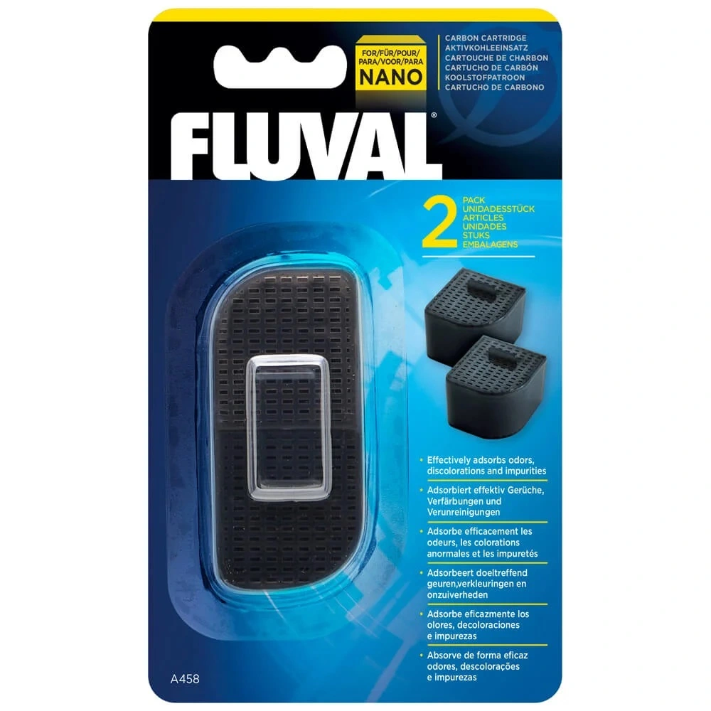 Fluval kulfilter til fluval nano reje akvarium